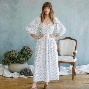 Christy Dawn Peyton Dress in Bluestar Floral
